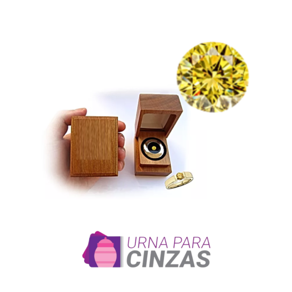 Diamante para Cinzas Amarelo